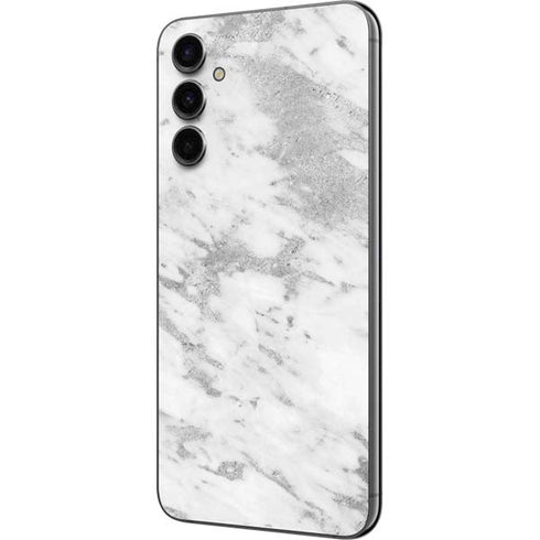 Silver Marble Galaxy A14 5G Skin