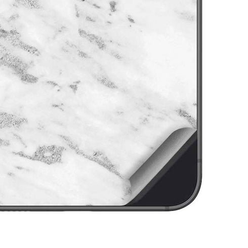 Silver Marble Galaxy A14 5G Skin