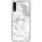 Silver Marble Galaxy A50 Clear Case
