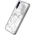 Silver Marble Galaxy A50 Clear Case
