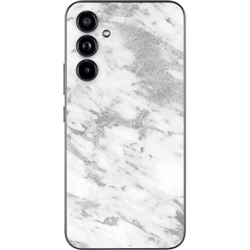 Silver Marble Galaxy A54 5G Skin