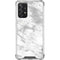 Silver Marble Galaxy A72 5G Clear Case