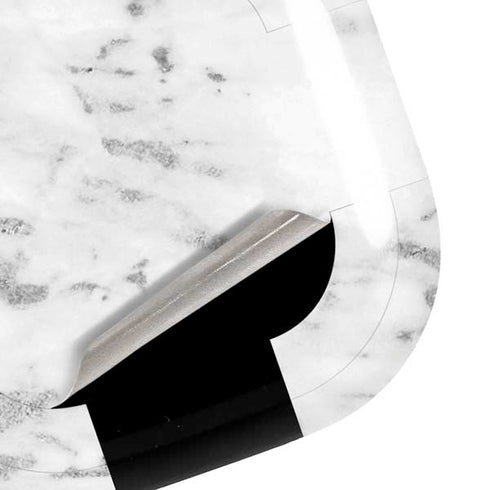 Silver Marble Galaxy Buds Pro Skin