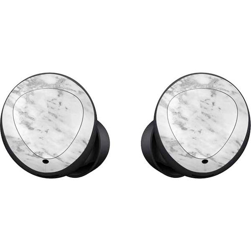 Silver Marble Galaxy Buds Skin