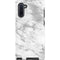 Silver Marble Galaxy Note 10 Pro Case