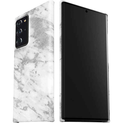 Silver Marble Galaxy Note20 Ultra 5G Lite Case