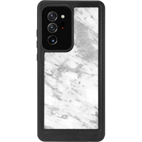 Silver Marble Galaxy Note20 Ultra 5G Waterproof Case