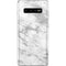 Silver Marble Galaxy S10 Plus Skin