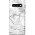 Silver Marble Galaxy S10 Skin