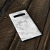 Silver Marble Galaxy S10 Skin