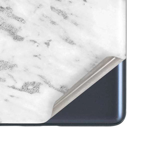 Silver Marble Galaxy S20 Fan Edition Skin
