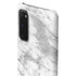 Silver Marble Galaxy S20 Lite Case