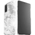 Silver Marble Galaxy S20 Lite Case
