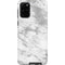 Silver Marble Galaxy S20 Plus Pro Case