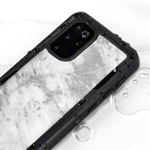 Silver Marble Galaxy S20 Plus Waterproof Case