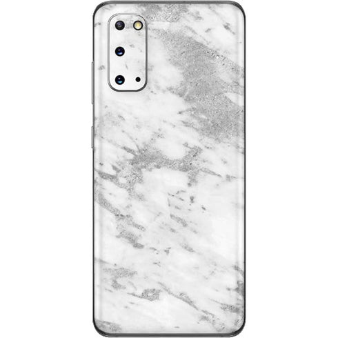 Silver Marble Galaxy S20 Skin