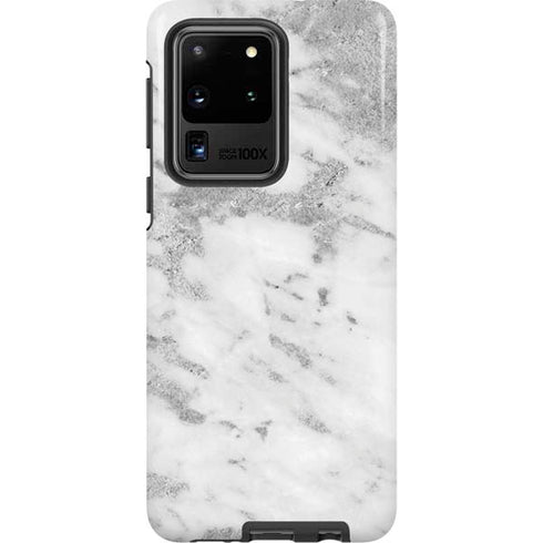 Silver Marble Galaxy S20 Ultra 5G Pro Case