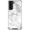 Silver Marble Galaxy S21 5G Clear Case
