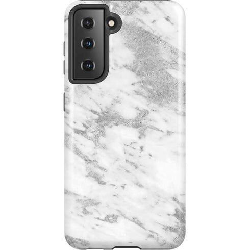 Silver Marble Galaxy S21 5G Pro Case