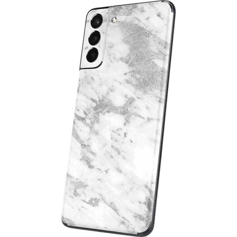 Silver Marble Galaxy S21 5G Skin