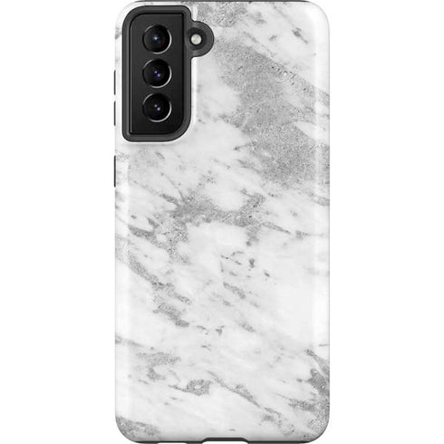 Silver Marble Galaxy S21 Plus 5G Pro Case