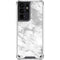 Silver Marble Galaxy S21 Ultra 5G Clear Case