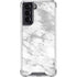 Silver Marble Galaxy S22 Clear Case