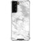 Silver Marble Galaxy S22 Plus Clear Case