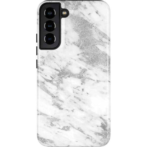 Silver Marble Galaxy S22 Plus Pro Case