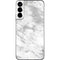 Silver Marble Galaxy S22 Plus Skin