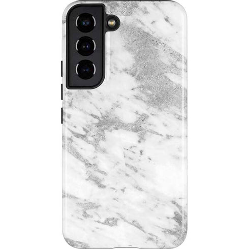 Silver Marble Galaxy S22 Pro Case