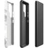 Silver Marble Galaxy S22 Ultra Pro Case
