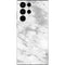 Silver Marble Galaxy S22 Ultra Skin