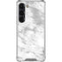 Silver Marble Galaxy S23 Clear Case