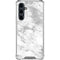 Silver Marble Galaxy S23 FE Clear Case