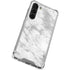 Silver Marble Galaxy S23 Plus Clear Case