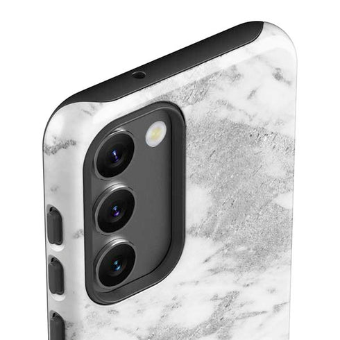 Silver Marble Galaxy S23 Plus Pro Case