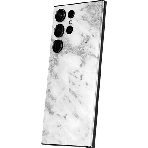 Silver Marble Galaxy S23 Ultra Skin