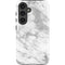 Silver Marble Galaxy S24 Impact Case