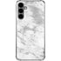 Silver Marble Galaxy S24 Plus Clear Case