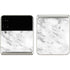 Silver Marble Galaxy Z Flip3 5G Skin