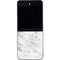 Silver Marble Galaxy Z Flip5 5G Skin