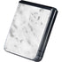 Silver Marble Galaxy Z Flip5 5G Skin