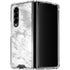 Silver Marble Galaxy Z Fold4 5G Clear Case