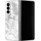 Silver Marble Galaxy Z Fold4 5G Skin