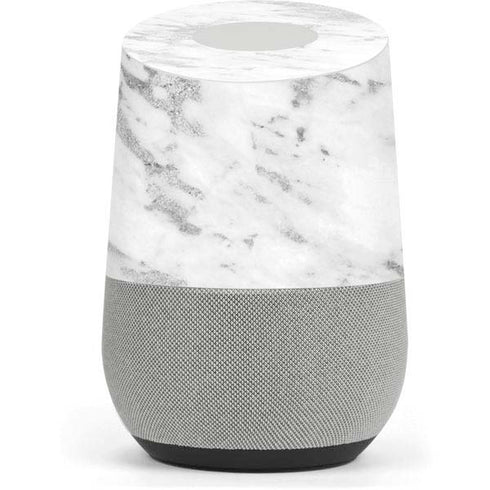 Silver Marble Google Home Skin