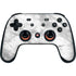 Silver Marble Google Stadia Controller Skin