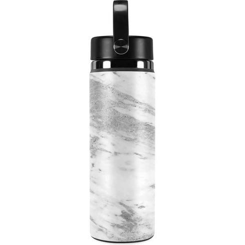 Silver Marble Hydro Flask 20oz Wide Mouth Skin