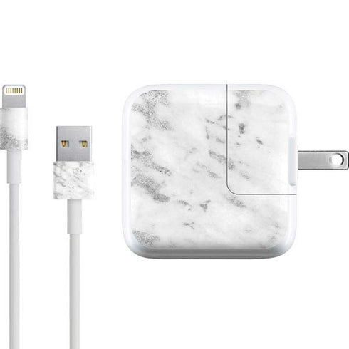 Silver Marble iPad Charger (10W USB) Skin