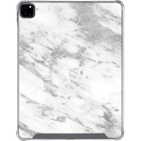Silver Marble iPad Pro 12.9in (2020) Clear Case